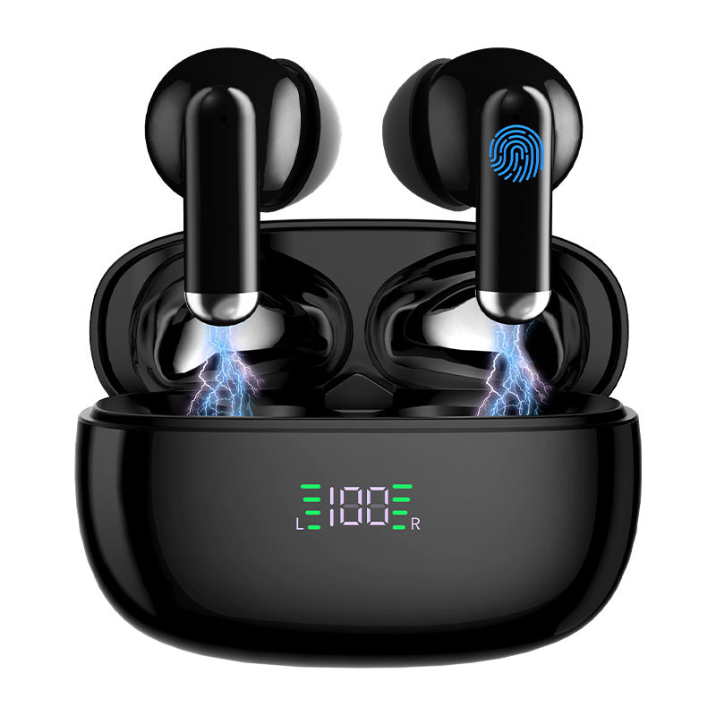 SP9X Wireless Bluetooth Earphones with Noise Reduction & Digital Display