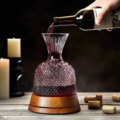 Wine Rotating Decanter Quick Household Wine Set Glass