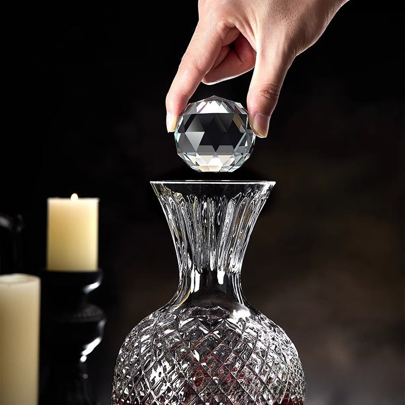 Wine Rotating Decanter Quick Household Wine Set Glass