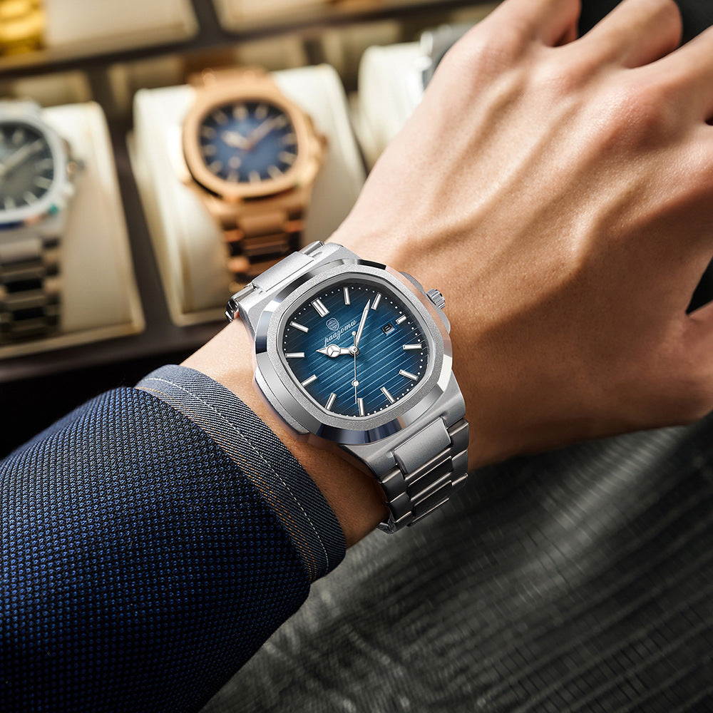 Men's Watch with Calendar | Classic Analog Timepiece