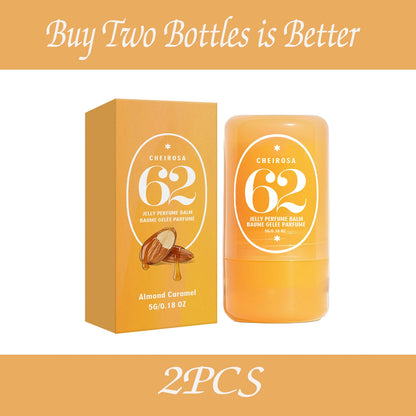 AMZ 5g Solid Fragrance (almonds caramel) Elegant Fragrance Exudes Gentle Charm Commuting Date Portable Fragrance