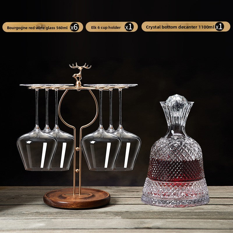 Wine Rotating Decanter Quick Household Wine Set Glass