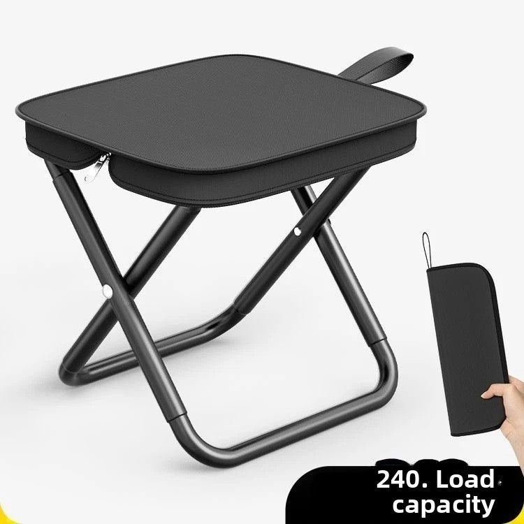 Portable Folding Camping Stool with Storage Bag