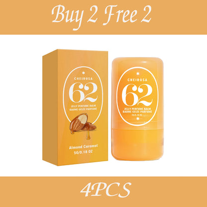 AMZ 5g Solid Fragrance (almonds caramel) Elegant Fragrance Exudes Gentle Charm Commuting Date Portable Fragrance