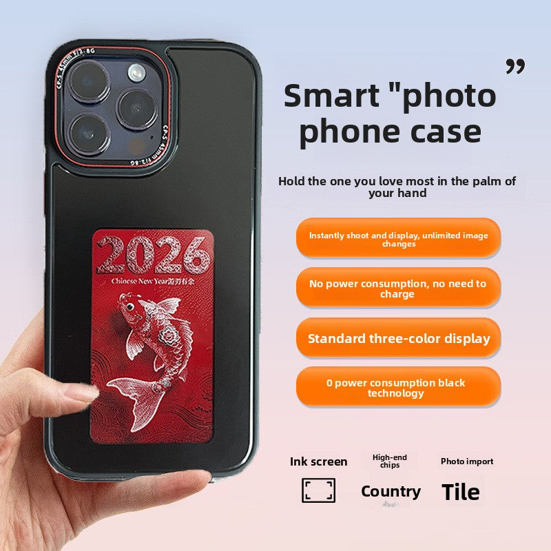 NFC E-Ink Screen Phone Case