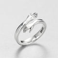 Fashionable, fresh, versatile, hands hugging ring, couple's love