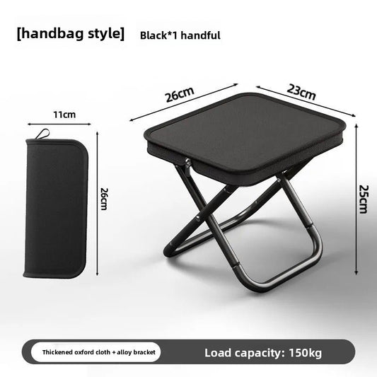 Portable Folding Camping Stool with Storage Bag