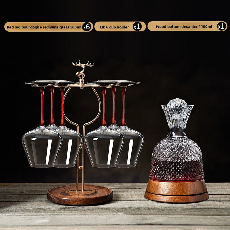 Wine Rotating Decanter Quick Household Wine Set Glass