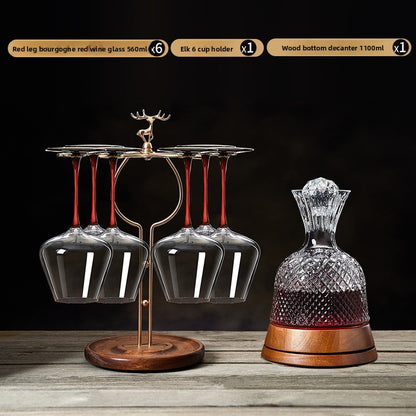 Wine Rotating Decanter Quick Household Wine Set Glass