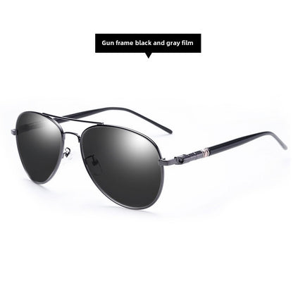 Retro Polarized Aviator Sunglasses