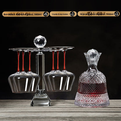 Wine Rotating Decanter Quick Household Wine Set Glass