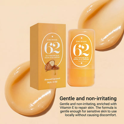 AMZ 5g Solid Fragrance (almonds caramel) Elegant Fragrance Exudes Gentle Charm Commuting Date Portable Fragrance