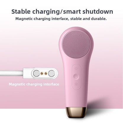Electric Hot Cold Facial Cleansing Brush