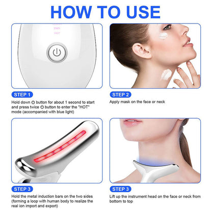 Smart LED Facial Neck Massager