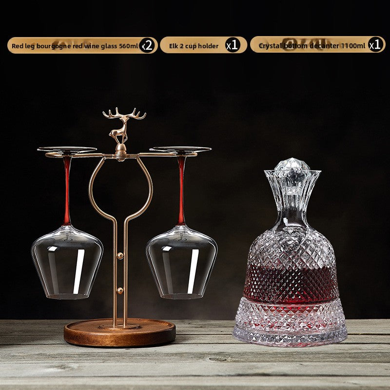 Wine Rotating Decanter Quick Household Wine Set Glass
