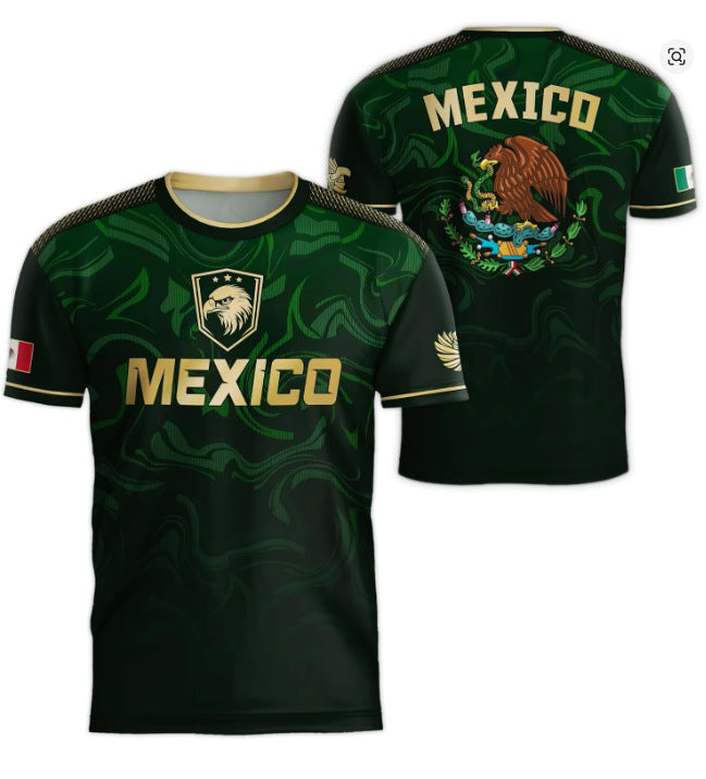 Men's 3D Eagle Print T-Shirt
